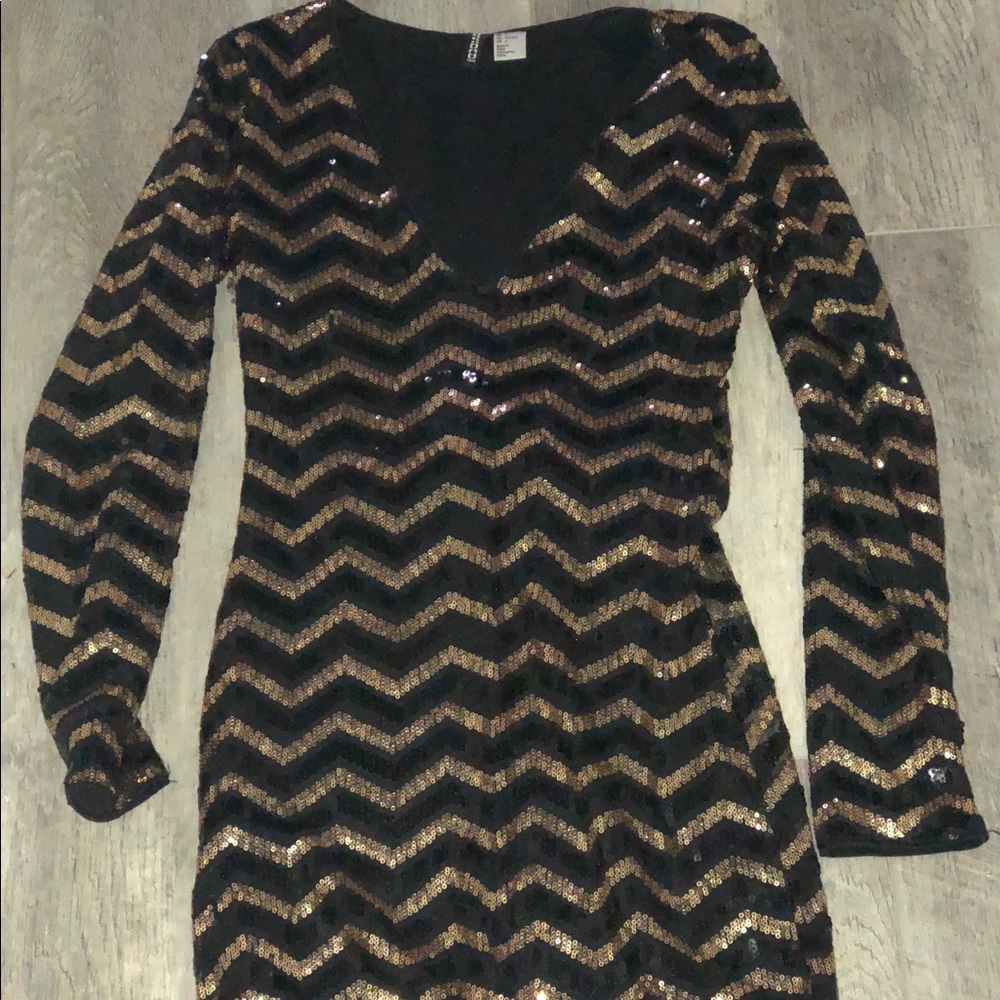 Sequin cocktail dress H&M
